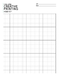 8.5" x 11" - Multi-Weight Grid | 10 squares per inch
