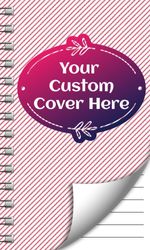 Left Bind - Lined Sheets - Pattern - Spiral Bound Notebook/Journal | 3" x 5"