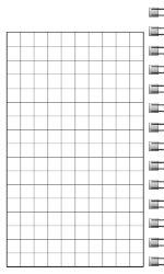 Left Bind - Grid Sheets - Spiral Bound Notebook/Journal | 3