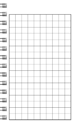 Left Bind - Grid Sheets - Photo - Spiral Bound Notebook/Journal | 3