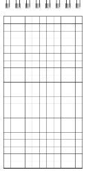 Top Bind - Grid Sheets - Photo - Spiral Bound Notebook/Journal | 3