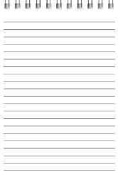 Top Bind - Lined Sheets - Pattern - Spiral Bound Notebook/Journal | 4