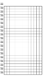 Left Bind - Grid Sheets - Spiral Bound Notebook/Journal | 4