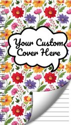 Left Bind - Lined Sheets - Pattern - Spiral Bound Notebook/Journal | 4" x 7"
