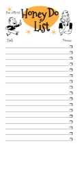 Retro Honey Do List