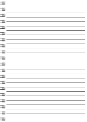 Left Bind - Lined Sheets - Spiral Bound Notebook/Journal | 5