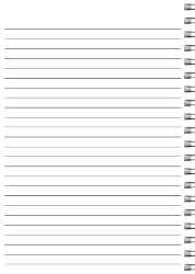 Left Bind - Lined Sheets - Pattern - Spiral Bound Notebook/Journal | 5