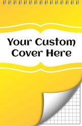 Top Bind - Grid Sheets - Spiral Bound Notebook/Journal | 5.5" x 8.5"