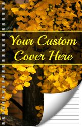 Left Bind - Lined Sheets - Photo - Spiral Bound Notebook/Journal | 5.5" x 8.5"