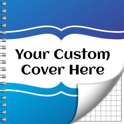 Left Bind - Grid Sheets - Spiral Bound Notebook/Journal | 6" x 6"