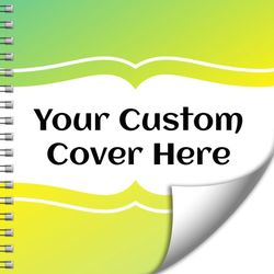 Left Bind - Blank Sheets - Spiral Bound Notebook/Journal | 6" x 6"