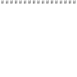Top Bind - Blank Sheets - Spiral Bound Notebook/Journal | 6