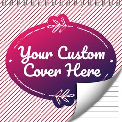 Top Bind - Lined Sheets - Pattern - Spiral Bound Notebook/Journal | 6" x 6"