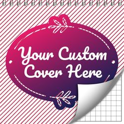 Top Bind - Grid Sheets - Pattern - Spiral Bound Notebook/Journal | 6" x 6"