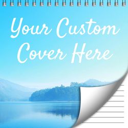 Top Bind - Lined Sheets - Photo - Spiral Bound Notebook/Journal | 6" x 6"