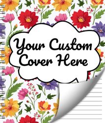 Left Bind - Lined Sheets - Pattern - Spiral Bound Notebook/Journal | 6" x 7"