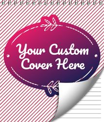 Top Bind - Lined Sheets - Pattern - Spiral Bound Notebook/Journal | 6" x 7"