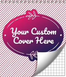 Top Bind - Grid Sheets - Pattern - Spiral Bound Notebook/Journal | 6" x 7"