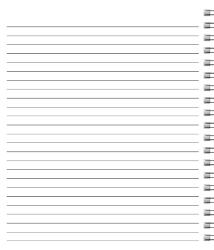 Left Bind - Lined Sheets - Photo - Spiral Bound Notebook/Journal | 6