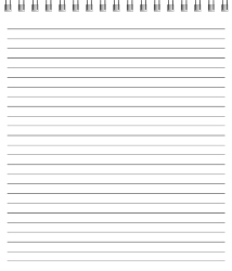 Top Bind - Lined Sheets - Photo - Spiral Bound Notebook/Journal | 6