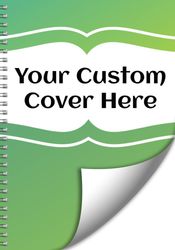 Left Bind - Blank Sheets - Spiral Bound Notebook/Journal | 7" x 10"