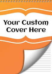 Top Bind - Lined Sheets - Spiral Bound Notebook/Journal | 7" x 10"