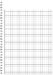 Left Bind - Grid Sheets - Pattern - Spiral Bound Notebook/Journal | 7