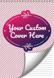 Top Bind - Lined Sheets - Pattern - Spiral Bound Notebook/Journal | 7" x 10"