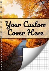 Left Bind - Grid Sheets - Photo - Spiral Bound Notebook/Journal | 7" x 10"