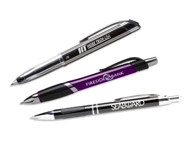 Custom legal document blue ink pens for professional legal and medical use