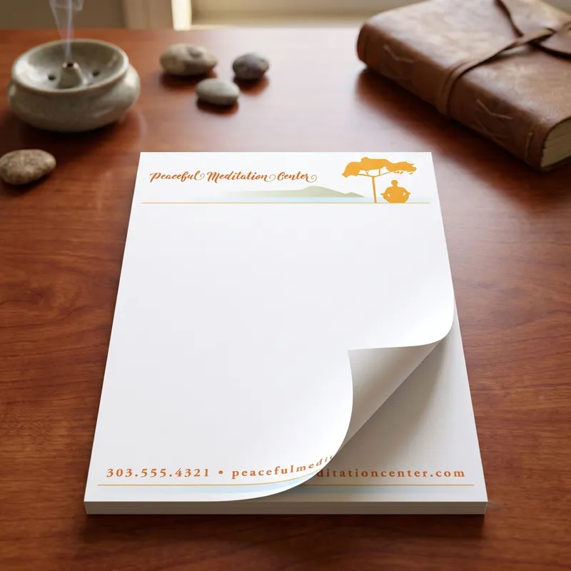 Custom Notepads, 5" x 7" — Chubble Gum 5