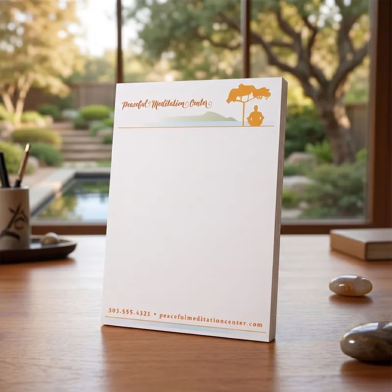 Custom Notepads, 5" x 7" — Chubble Gum 6