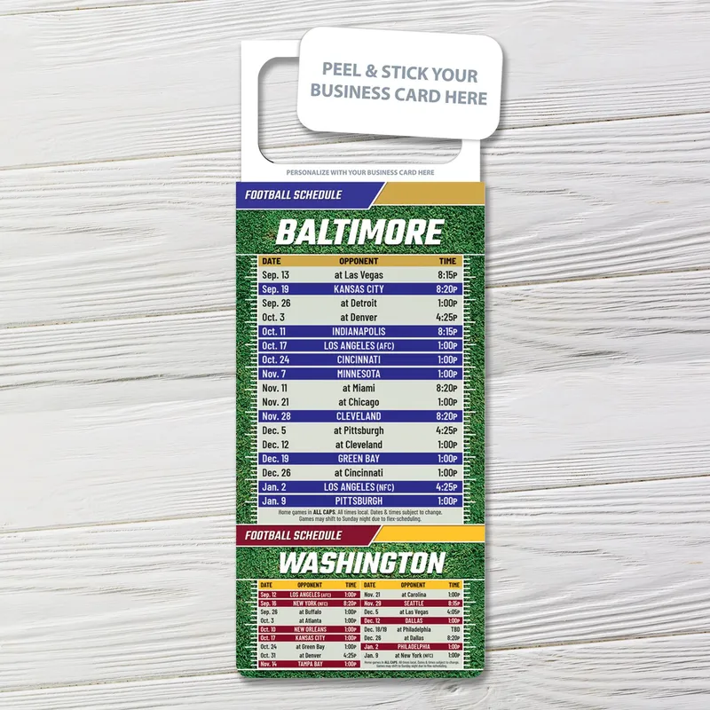 Pro Football Schedules - M.B.C. Sport 39