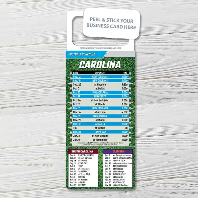 Pro Football Schedules - M.B.C. Sport 43