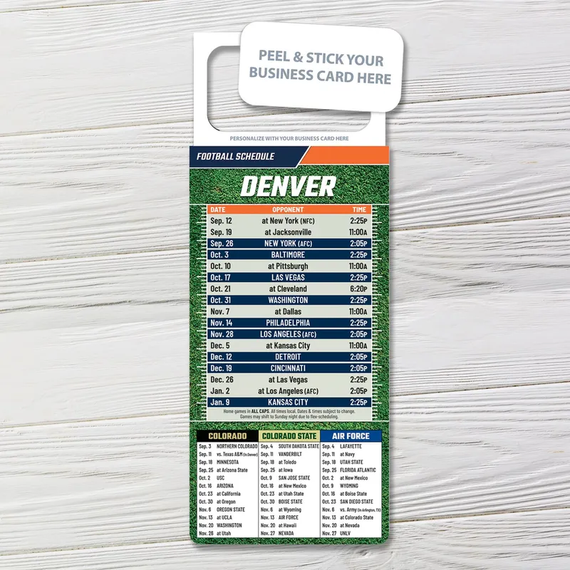 Pro Football Schedules - M.B.C. Sport 51
