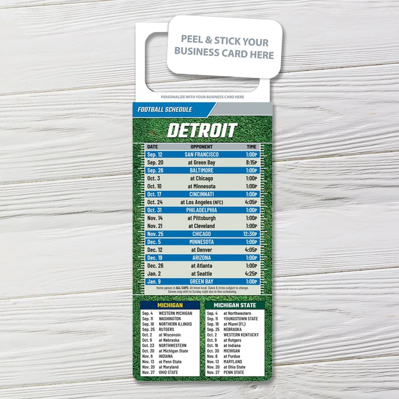 Pro Football Schedules - M.B.C. Sport 52