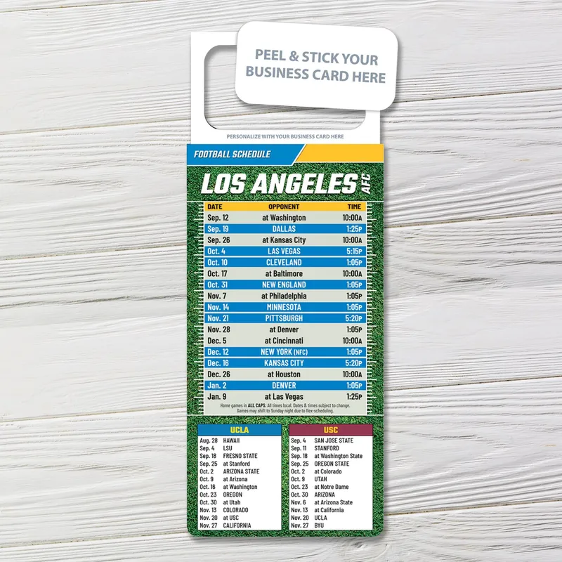 Pro Football Schedules - M.B.C. Sport 59