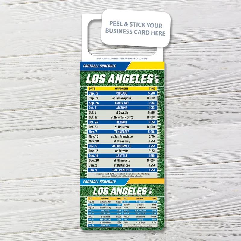 Pro Football Schedules - M.B.C. Sport 62