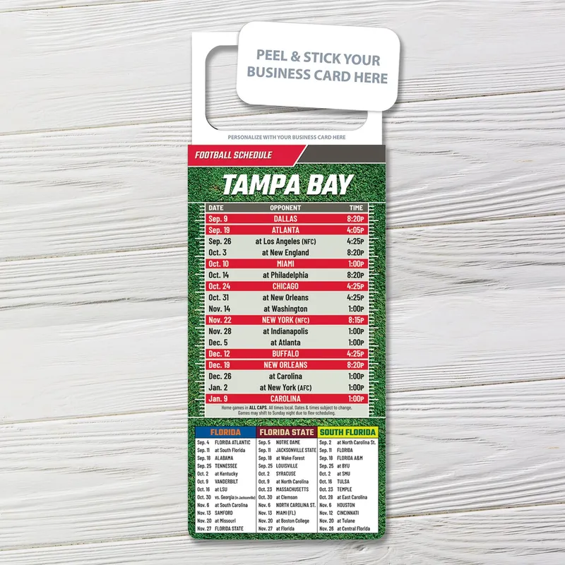 Pro Football Schedules - M.B.C. Sport 30