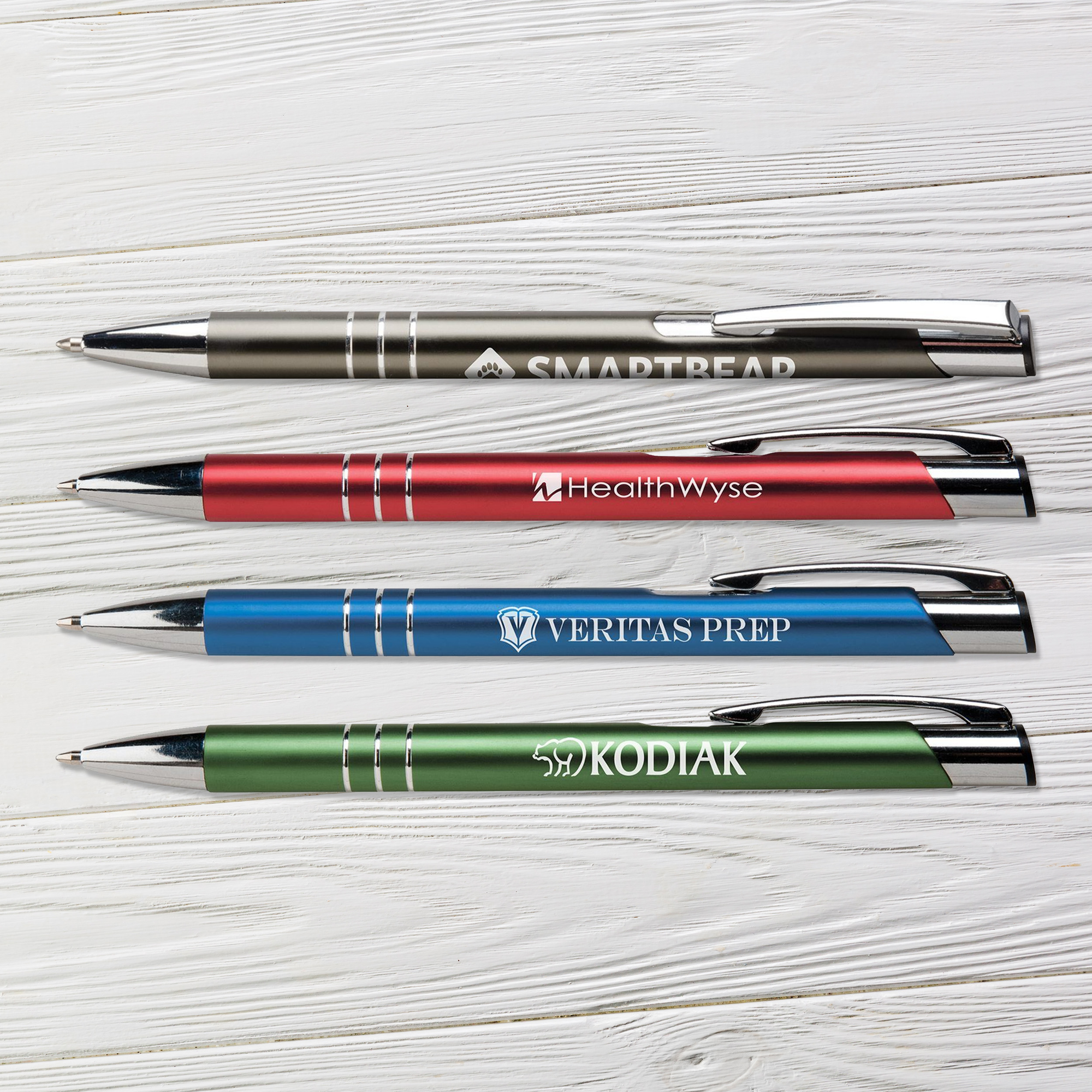 Sonata Push Retractable Ballpoint Pen (Click Pens) | Captain Notepad