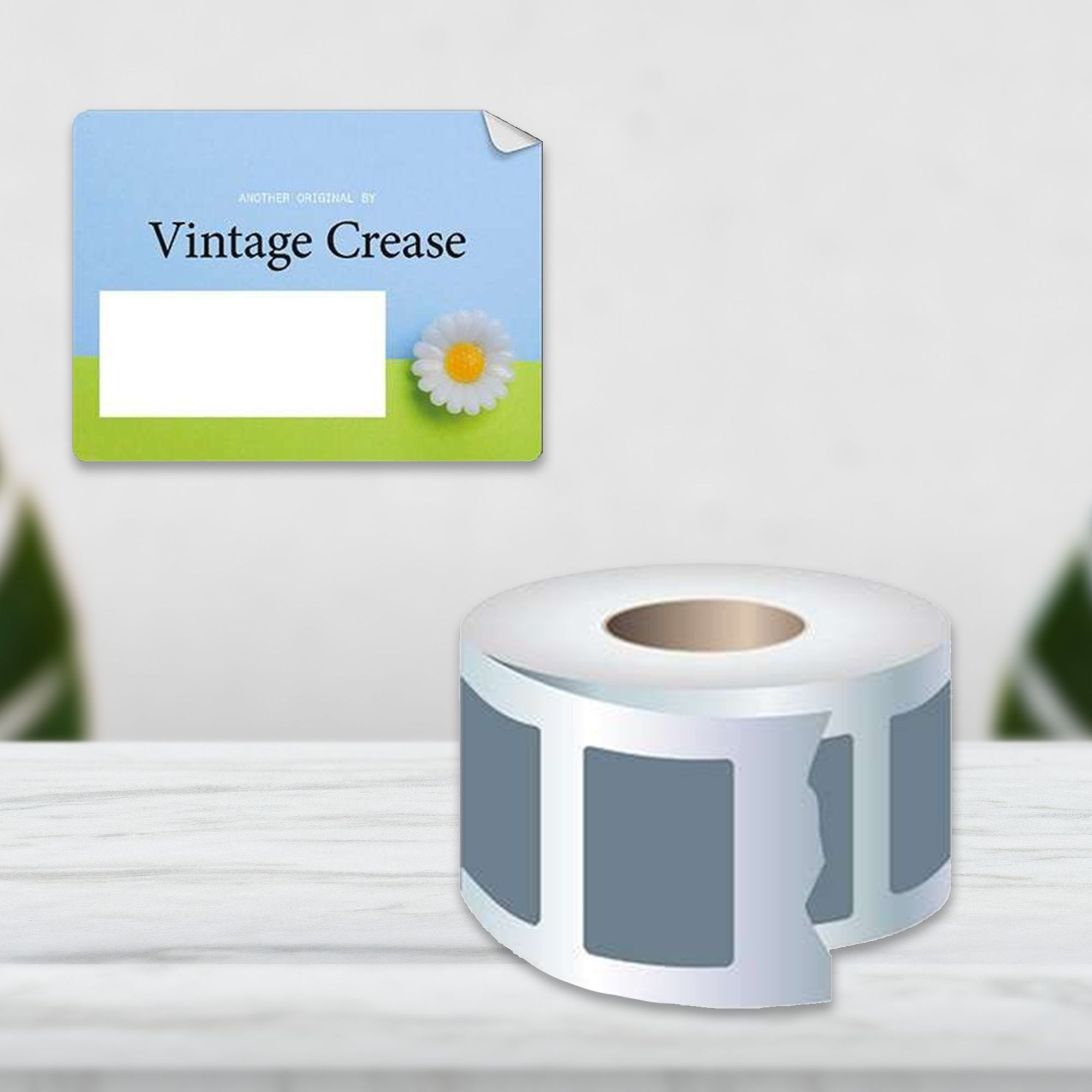 4 x 3 Rectangle Roll Labels | Full Color | Captain Notepad
