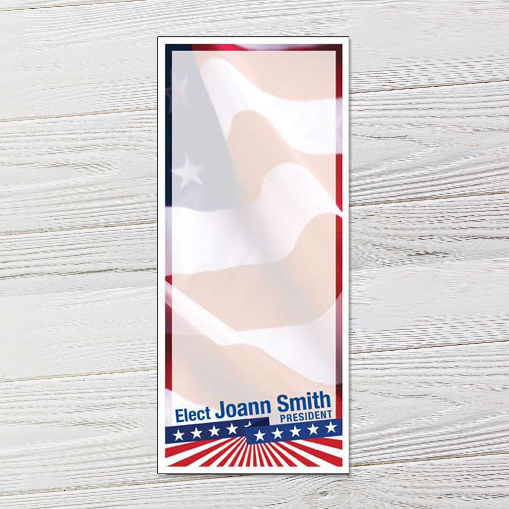 Patriotic American Flag Notepads – USA Campaign Swag