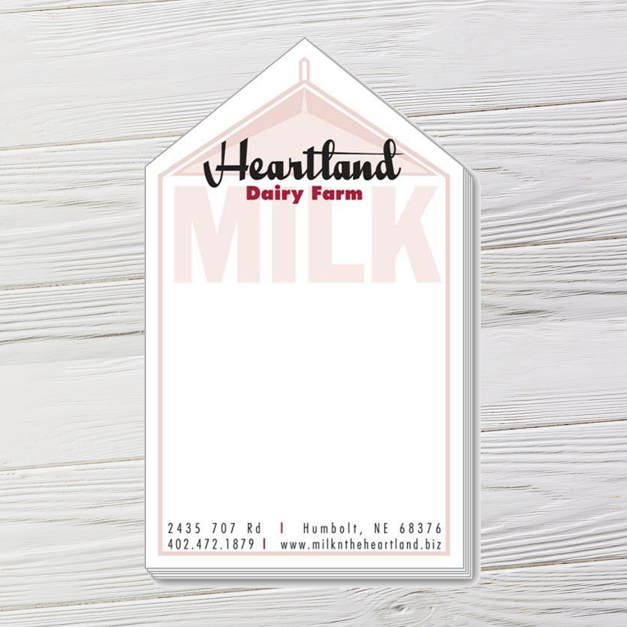 Stik-ON(R) Shape Adhesive Notes - Milk Carton (Adhesive Die Cut ...