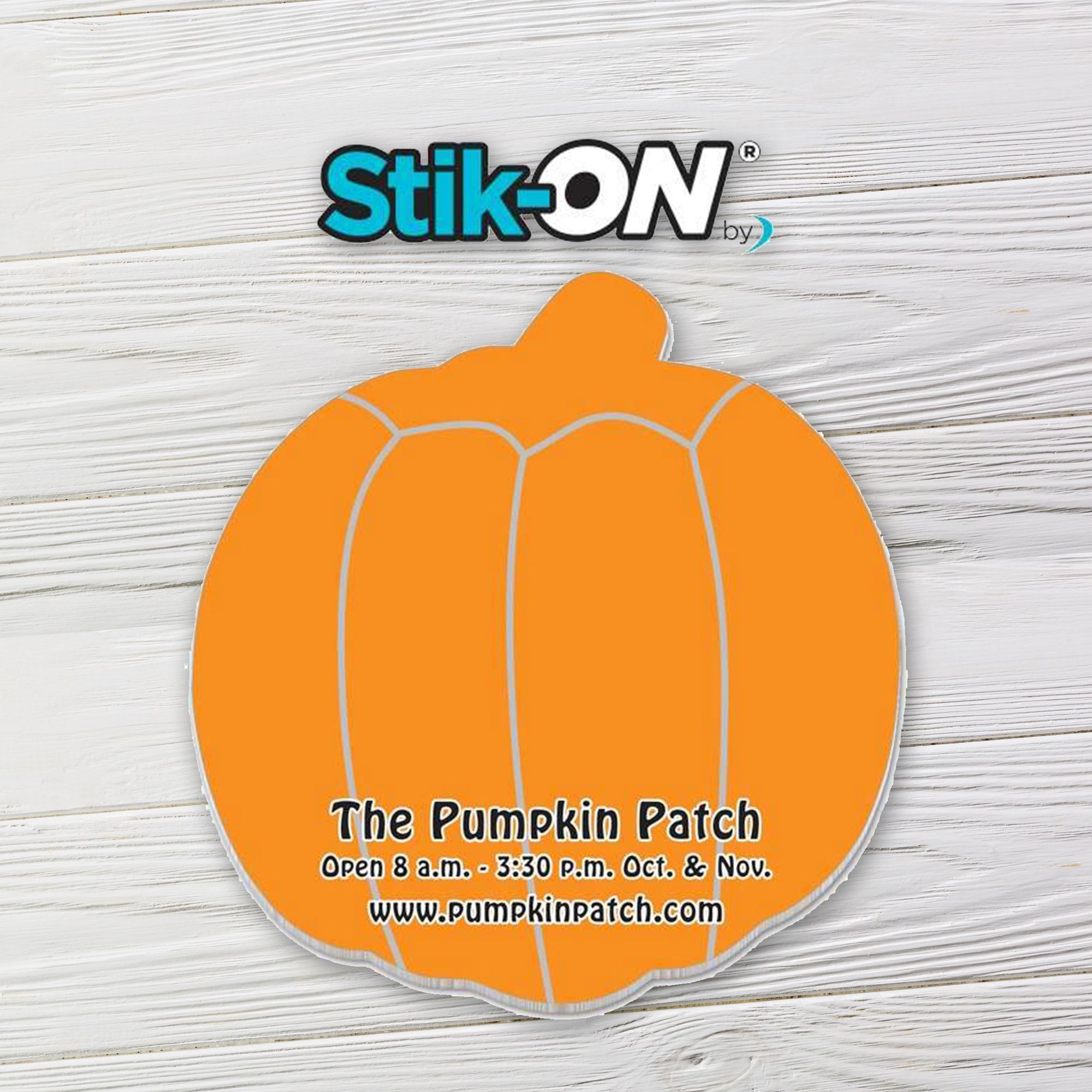 Stik-ON(R) Shape Adhesive Notes - Pumpkin (Adhesive Die Cut Notepads ...