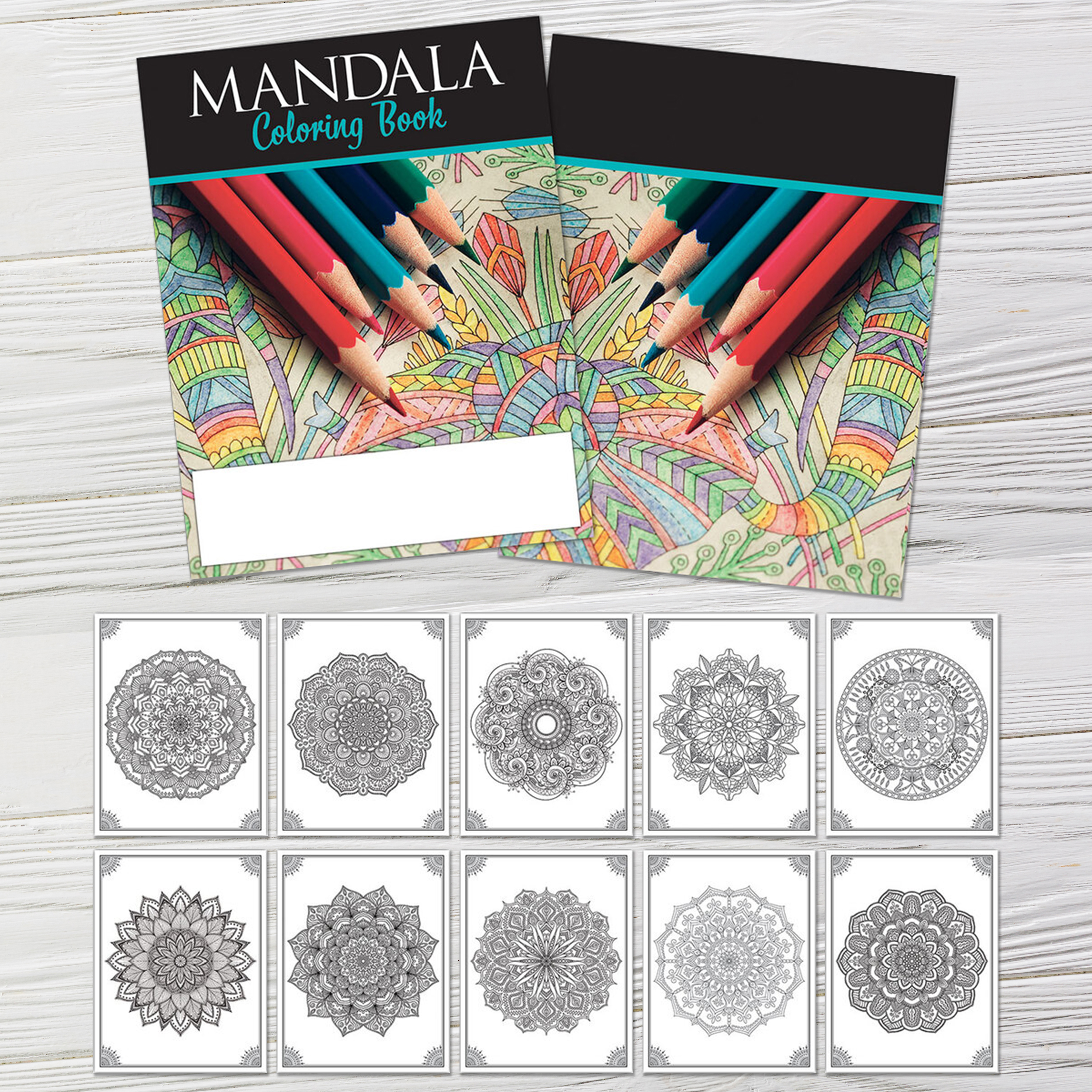 Custom Mandala Coloring Book – Mindful Promotional Giveaway | Captain