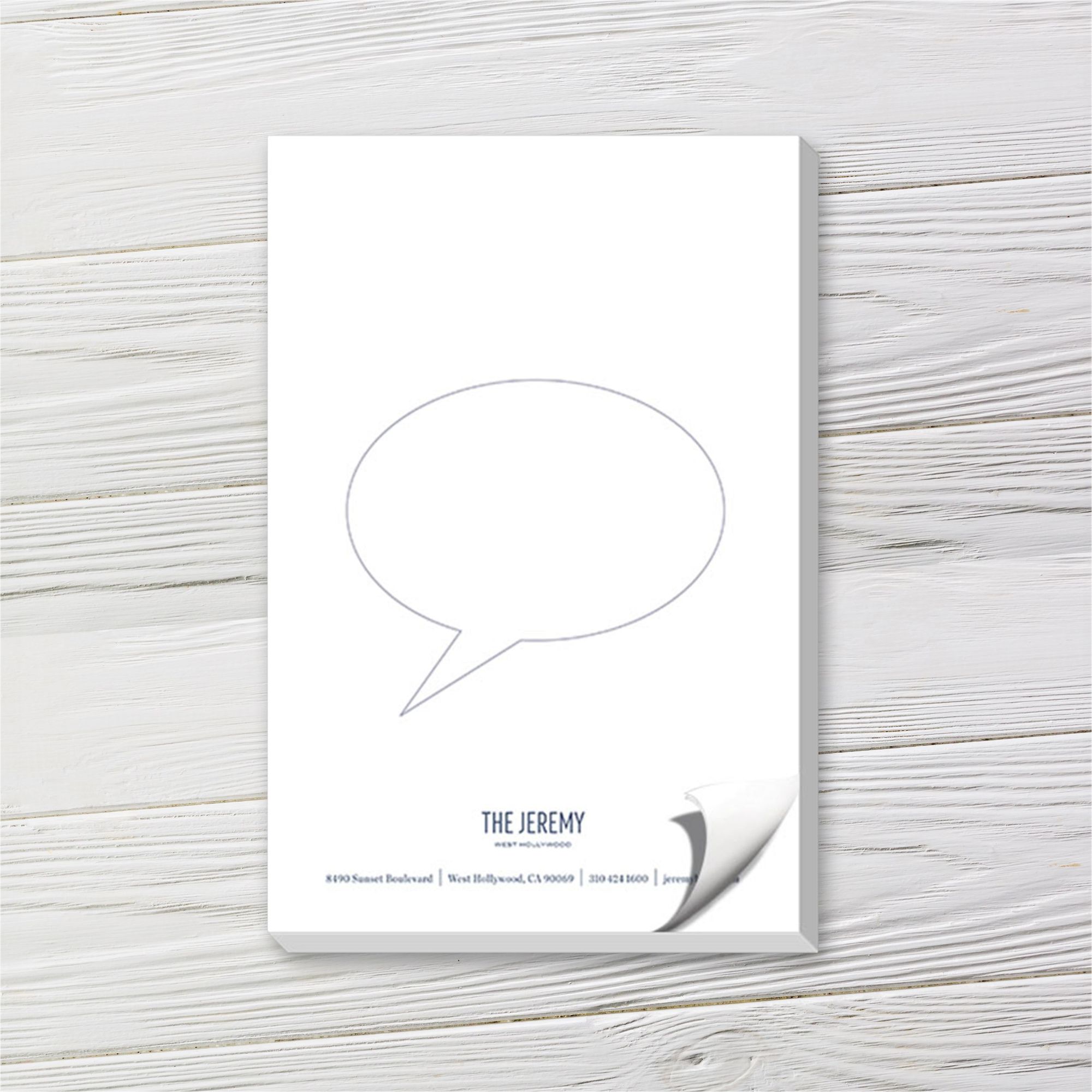 Hotel & Hospitality Notepads | Custom Printed | Captain Notepad