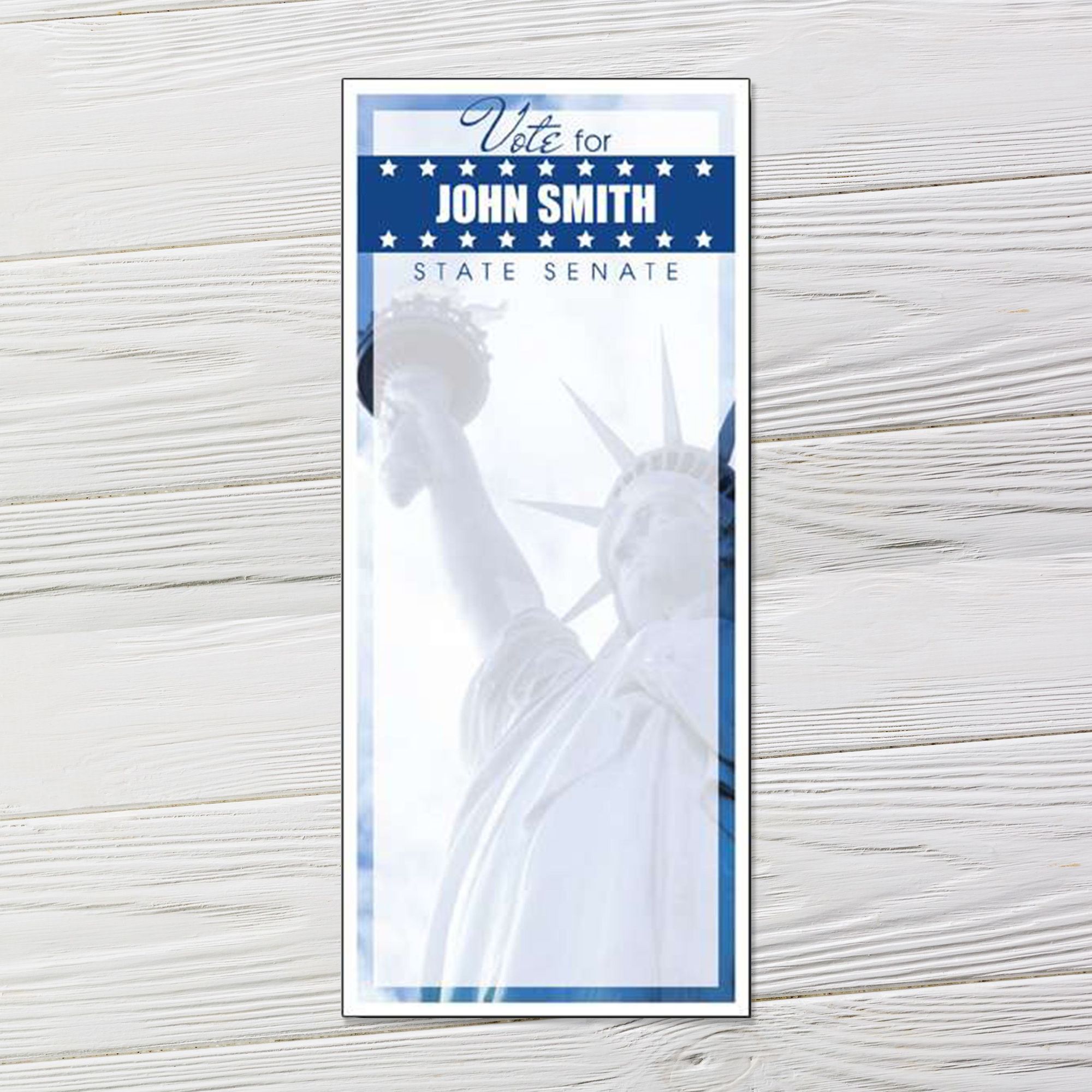 Statue of Liberty Campaign Notepads – Made in USA Swag