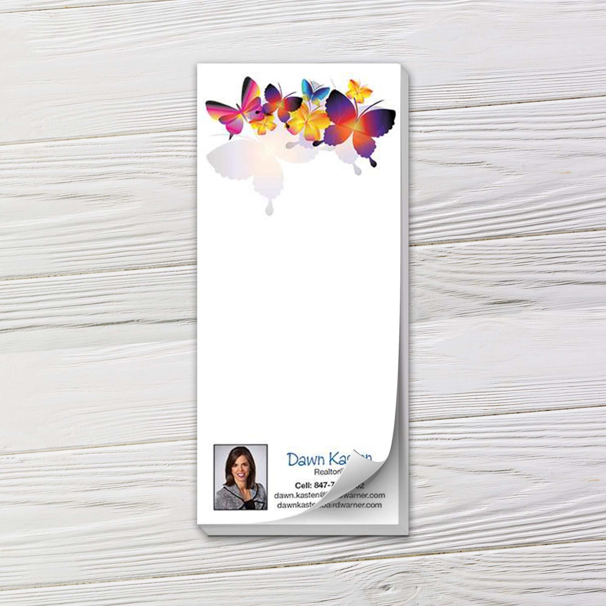 Full Color Notepads ‚ Butterflies Theme | Captain Notepad