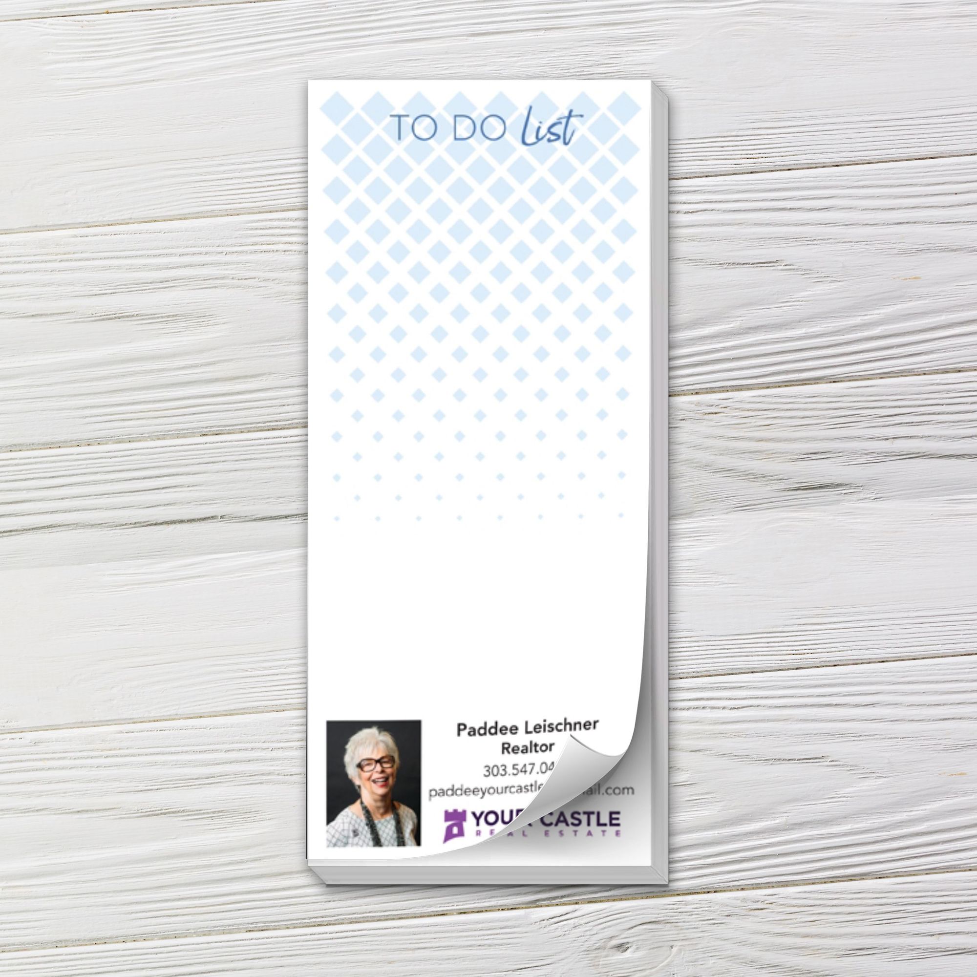 Full Color Notepads | To Do List - Diamonds | Captain Notepad
