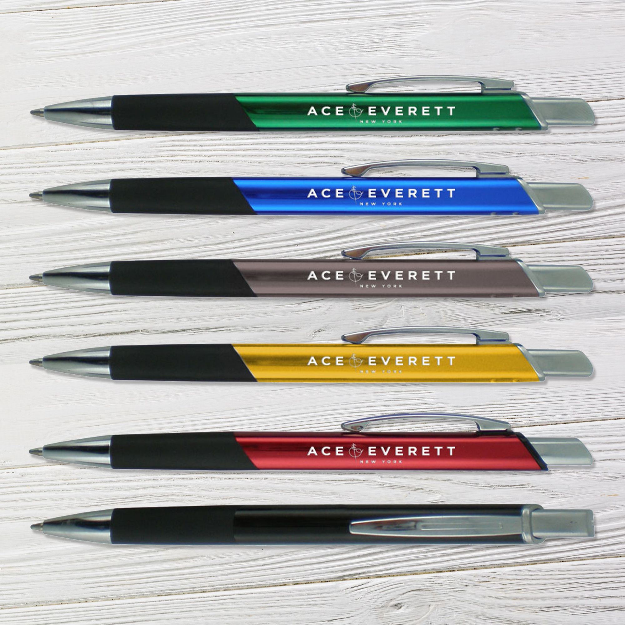 The Quinn Square Metal Pen (Click Pens) | Captain Notepad